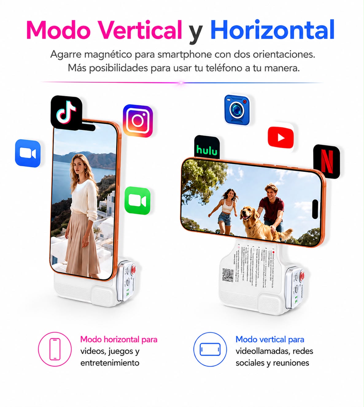 Photo Grip Luz selfie