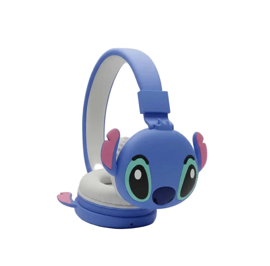 Audífonos diadema Stitch para niños