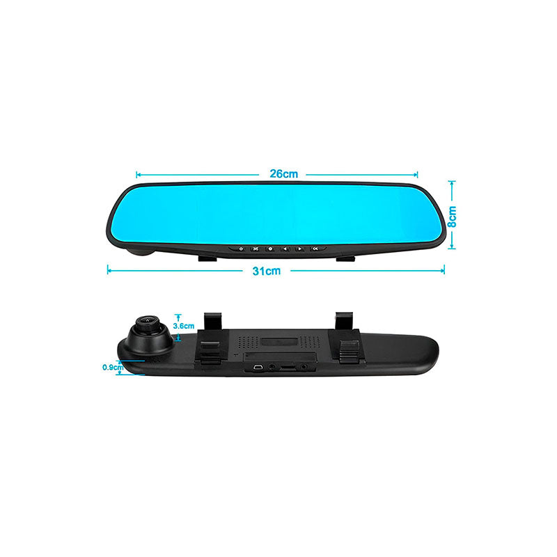 Espejo retrovisor inteligente con camara