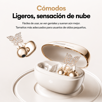 Audífonos Glam Pearl clip on
