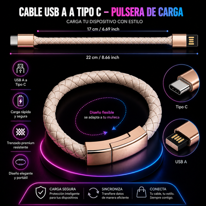 Brazalete GlamCharge tipo C