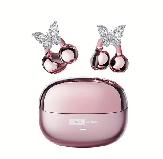 Audífonos Glam Butterfly clip on