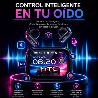 Audífonos HTC traductores inalámbricos
