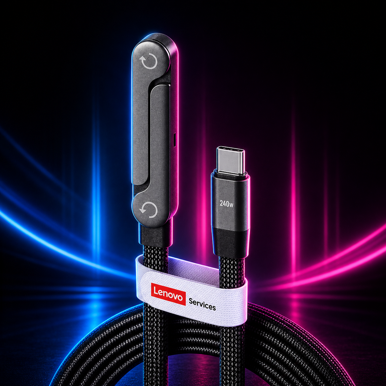 Soporte + cable tipo C-C premium