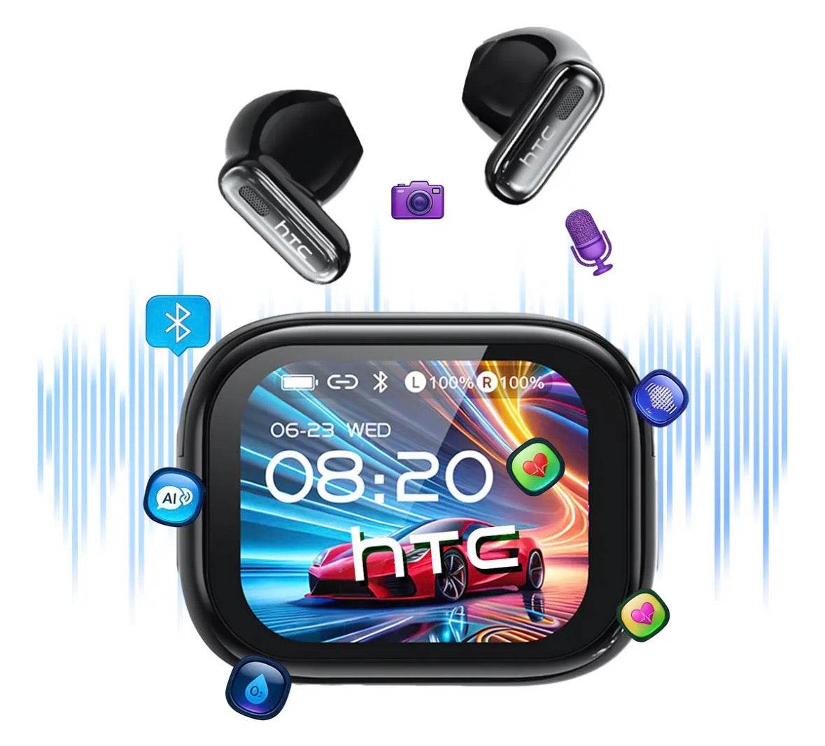 Audífonos HTC traductores inalámbricos