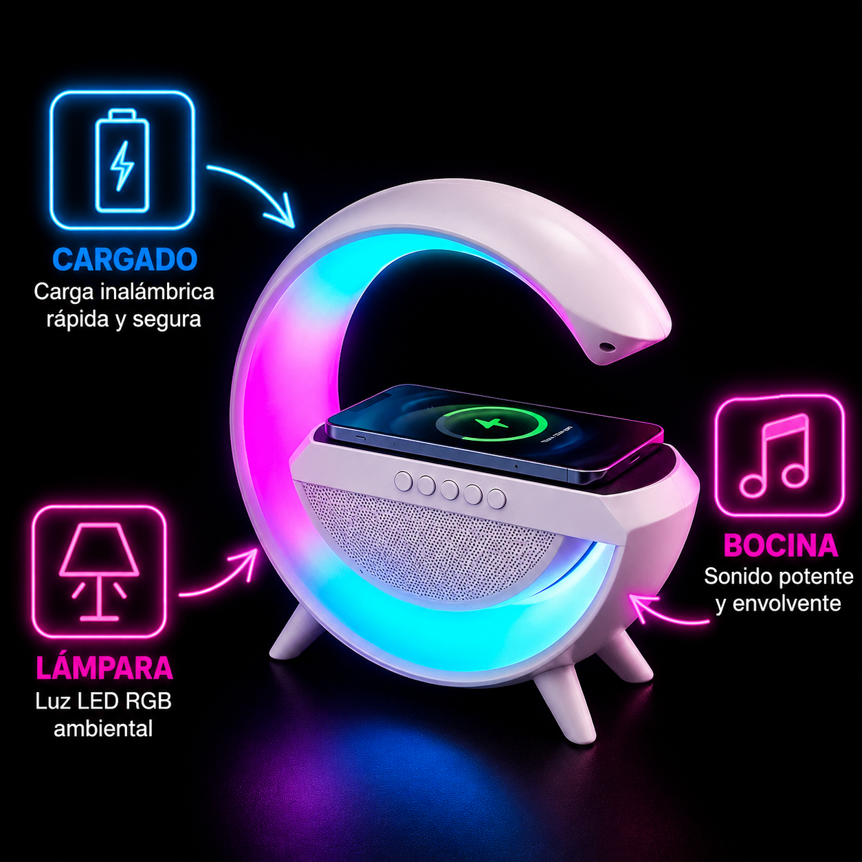 Lumina Speaker-cargador