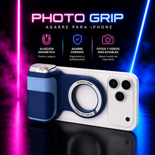 Photo Grip con gancho