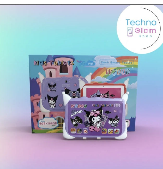 Tablet Para Niñas Kuromi 6GB+ 256GB 7 Pulgadas